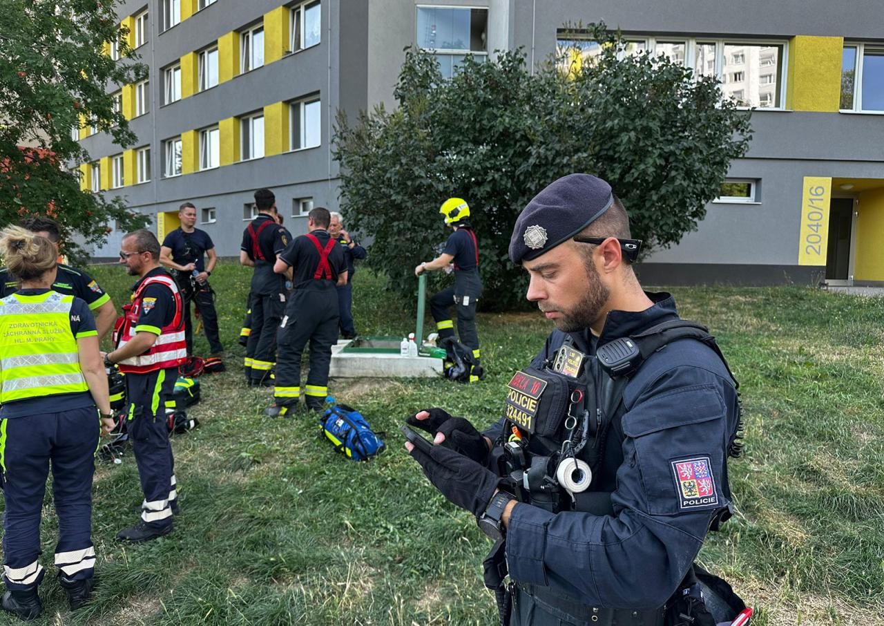 В Праге прорвало трубопровод: один погибший, двое раненых